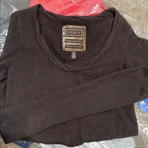 Abercrombie & Fitch Brown Crew Neck Sweater Classic Style